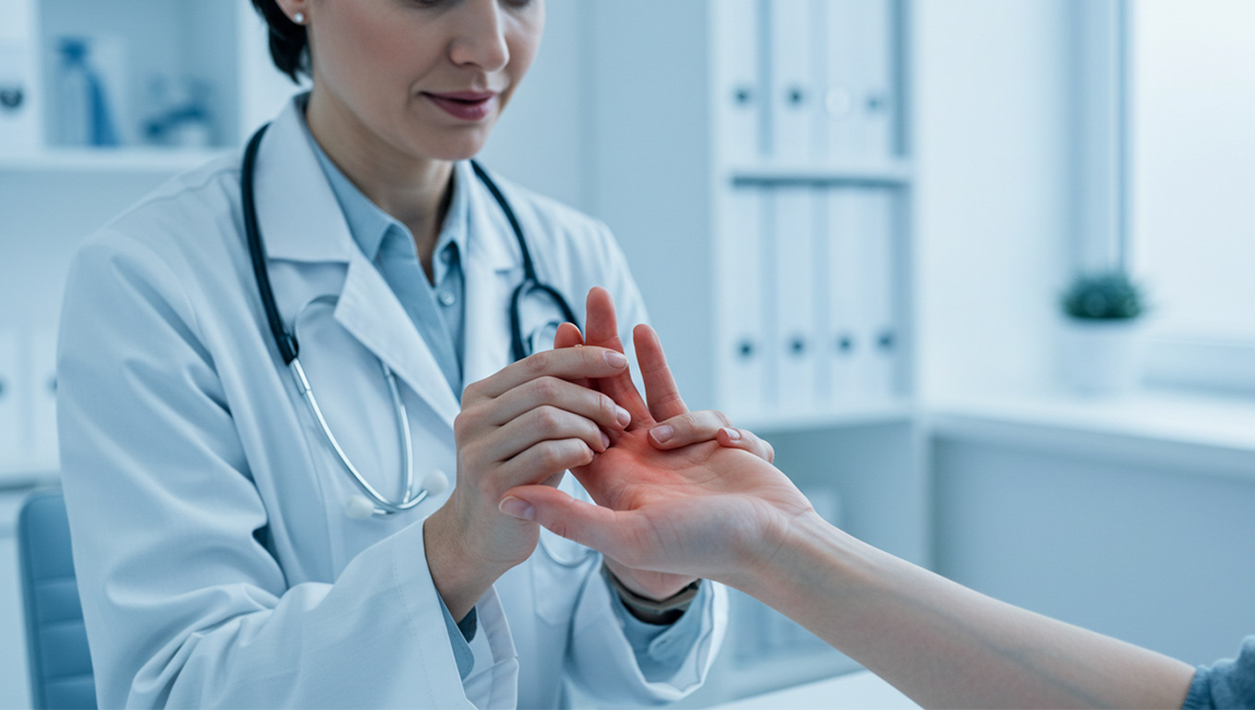 El Parmaklarında Kasılma ve Sertlik | Nedenleri, Tehlikeleri ve Tedavi Yöntemleri